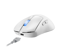 ASUS Mysz bezprzewodowa ROG Keris II ACE 42000/WL/BT/RF/USB/White 90MP03N0-BMUA10 - 1334075 - zdjęcie 7